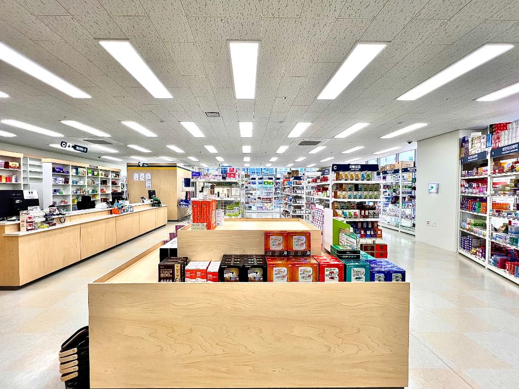 매장 내부 진열대